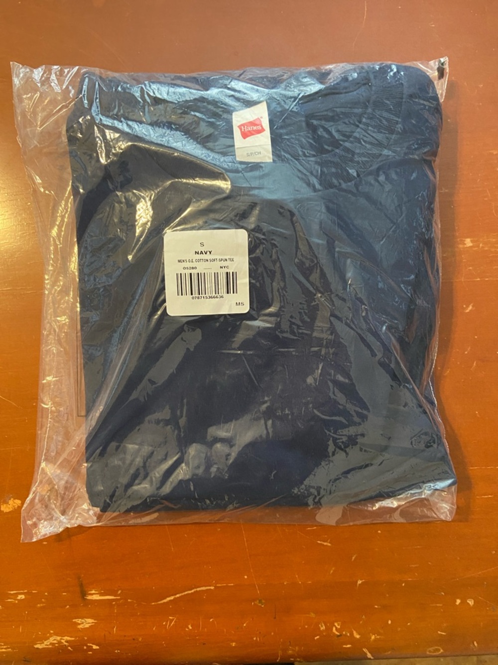 NWT 4 Pack of Hanes Men's Short Sleeve Crewneck T-Shirt Pack